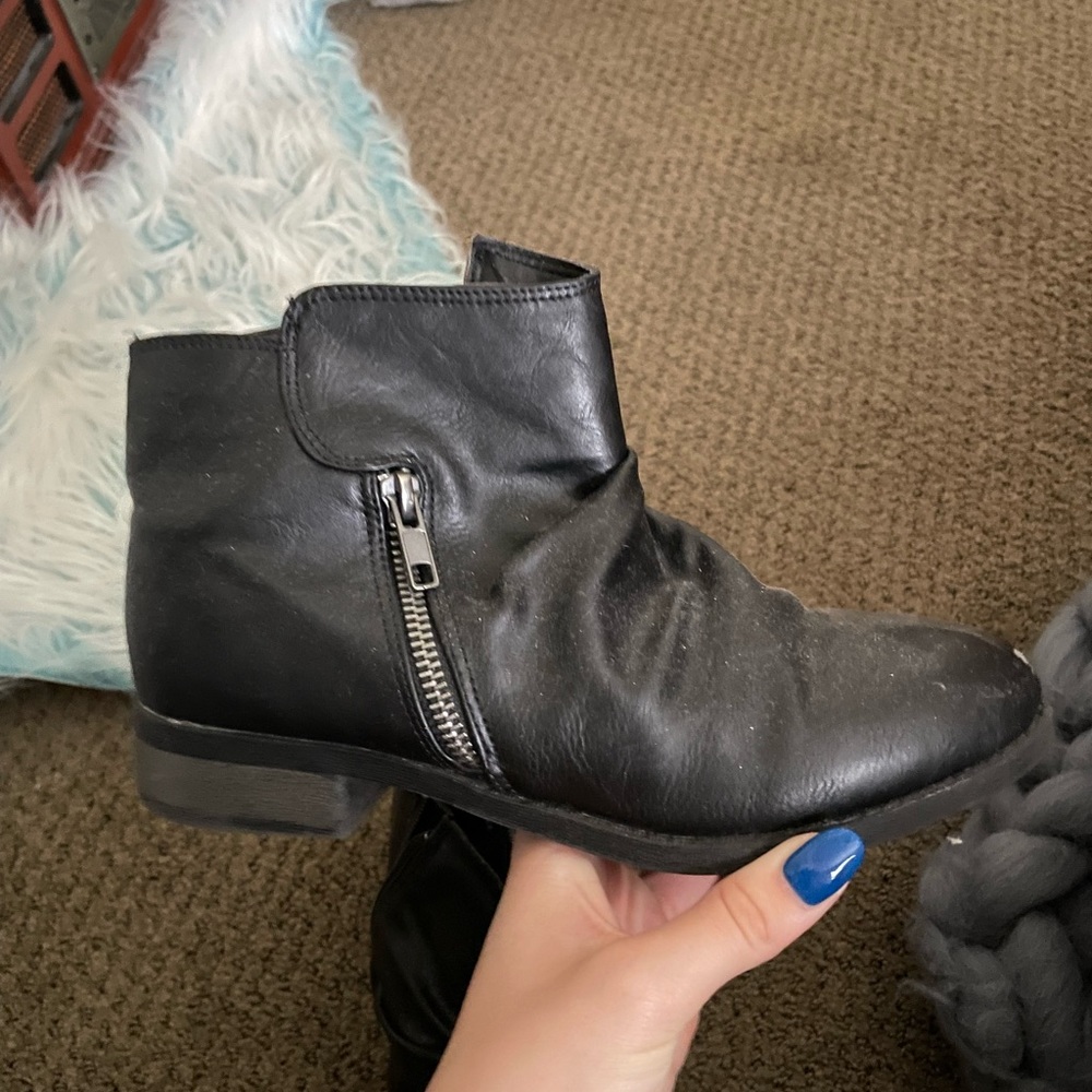 DSW womens black booties